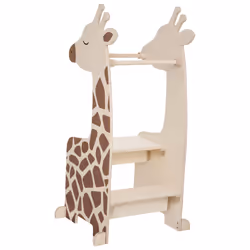 Tour d'observation enfant, girafe, beige