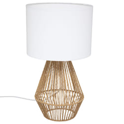 Lampe droite "Lila" naturel H40cm