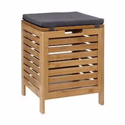 Banc de rangement en bambou Naturel - FIVE