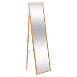 5five - miroir sur pied 160x41cm bambou