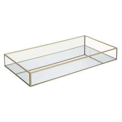 Plateau "Subli" en verre