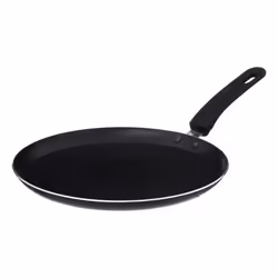 Poêle à Crêpes Revêtement Antiadhérent 26cm Noir