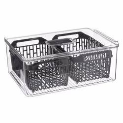 Boîte de Conservation Frigo Tidy II 32cm Gris