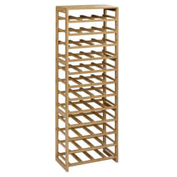 Porte-Bouteilles sur Rack - FIVE - Linha - 131cm - Beige - Naturel