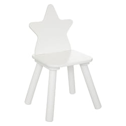 Chaise enfant  Douceur étoile, blanc