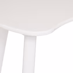 Table douceur "Lune" blanche