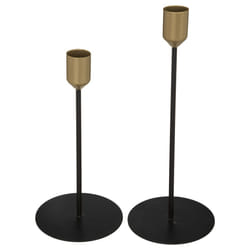 Lot de 2 Chandeliers Design  Max  23cm Noir