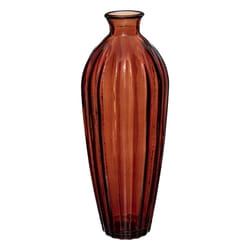 Vase "Candy" verre recyclé ambre