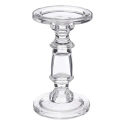 Chandelier en verre transparent H19cm