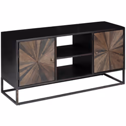 Si vous appréciez les matières brutes, le meuble TV "Origins" Atmosphera devrait vous plaire. Du mobilier bi-matière En métal ...