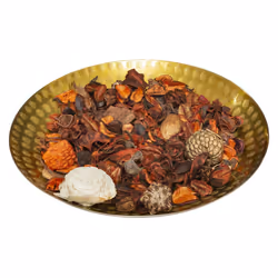 Pot pourri plantes vanille 140 g en métal