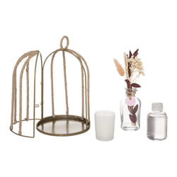 Coffret cage "Paola" lin en corde