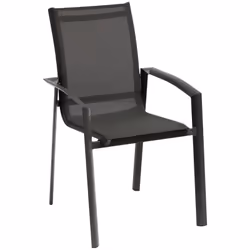 Description générale Le fauteuil extérieur Axant de la marque Hespéride est idéal pour vos repas en plein air. Conçu pour rés ...
