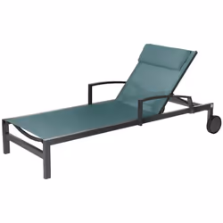 Savourez un bain de soleil en toute quiétude grâce àau transat "OCALA" Hespéride. Un design contemporain Le transat "OCALA" p ...
