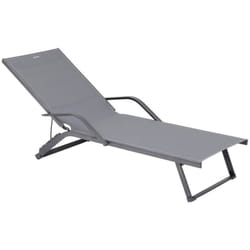 Transat Bayamo ardoise & graphite en aluminium traité époxy - Hespéride