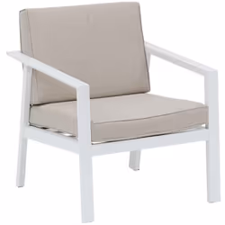 Imaginez un coin douillet dans votre extérieur grâce au fauteuil de salon de jardin "PAVANE" Hespéride. Un design moderne Les ...