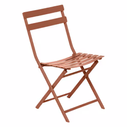 Description générale La chaise extérieure pliante Greensboro en coloris ambre de la marque Hespéride est conçue pour une util ...