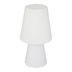 Lampes à poser d'extérieur "Wiza", blanc, H32,5 cm