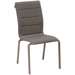 Vous recherchez des assises confortables et pratiques pour votre terrasse ? La chaise de jardin empilable "DIESE" Hespéride d ...