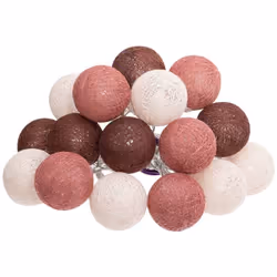 La guirlande led à pile "Army" 16 boules Atmosphera diffusera une lumière tamisée et agréable dans votre intérieur. Un éclair ...