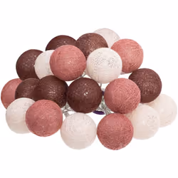 Description générale Libérez votre pouvoir déco avec la guirlande de 20 boules 'dune' de la marque Atmosphera. Créée en 2011, ...