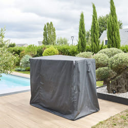 Hesperide - Housse pour balancelle Hambo gris - 210 x 140 x 190 cm - Hespéride