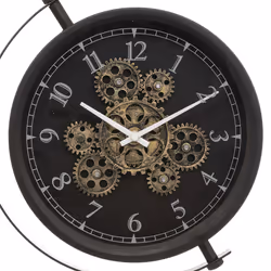 Horloge à poser noir H40cm