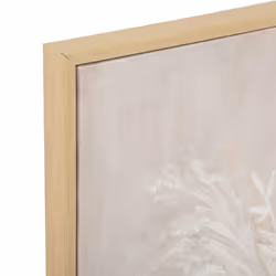 Toile "Tida", bois, 50x70 cm