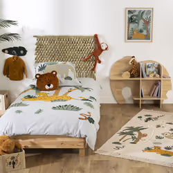 Étagère enfant "Éléphant", bois, H98 cm
