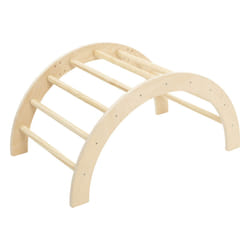 Arche d''escalade enfant, pin, L.79 x P.50 x H.40 cm