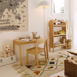 Chaise enfant "Robin", hévéa