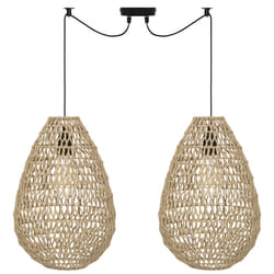 Suspension "Etel", métal, D28 cm