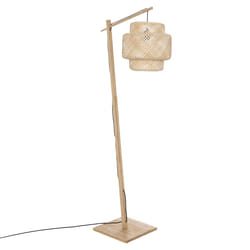 Lampadaire "Liby", bambou, H173 cm