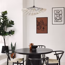 Suspension "Cosy", métal filaire, D75 cm