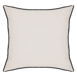 Coussin "Linah", coton, beige, 45x45 cm