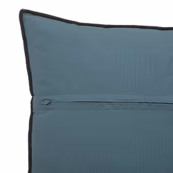 Coussin "Linah", coton, bleu canard, 45x45 cm