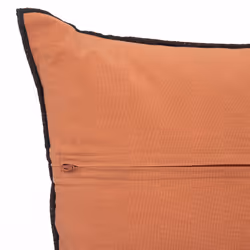 Coussin "Linah", coton, rose terracotta, 45x45 cm