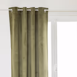 Rideau occultant "Théa", vert kaki, 140x260 cm