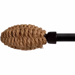 Description générale Afin de créer une ambiance bohème naturelle, cette tringle extensible en métal noir mat est idéale. Elle ...