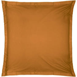 Taie d oreiller Carina coton 63x63cm jaune cumin Atmosphera créateur d'intérieur