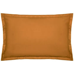 Taie d oreiller Carina coton 50x70cm jaune cumin Atmosphera créateur d'intérieur