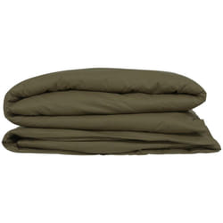 Housse de couette Carina en coton 200x140cm vert kaki Atmosphera créateur d'intérieur