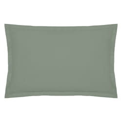 Taie d'Oreiller  Percale  50x70cm Vert Tilleul