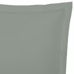 Taie d'Oreiller  Percale  50x70cm Vert Tilleul