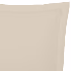 Taie d'Oreiller  Percale  63x63cm Beige Lin