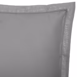 Taie d'Oreiller  Percale  63x63cm Gris