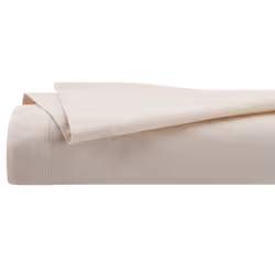 Drap plat, percale, beige, 240x290 cm