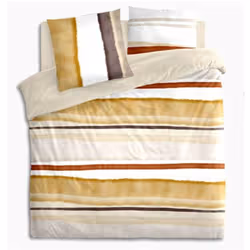 La parure se compose d'une housse de couette et de 2 taies d'oreiller - Matière : 100% Coton - (La percale est un tissu de co ...
