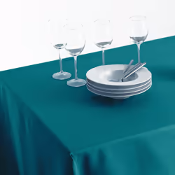 Nappe anti-tache, 140x240 cm bleu canard