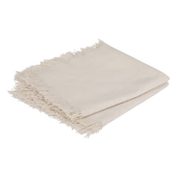Lot de 2 Serviettes de Table  Maha  40cm Blanc